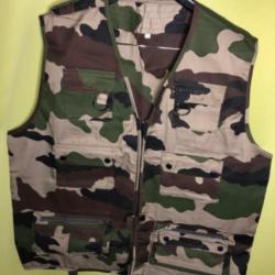 Gilet Reporter CAMO CE Taille 3XL C2-23625XXXL