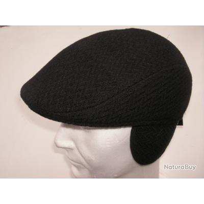 Casquette D'hiver BNK - Taille TU - Noir En Acrylique - Légèrement Boulochée (occasion)