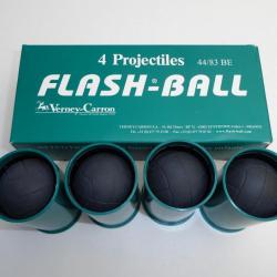 Boite de 4 Cartouches Cal 44/83 pour Flash Ball
