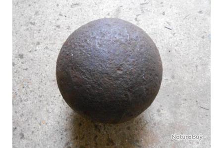 Boulets De Canons Anciens Balles Rondes