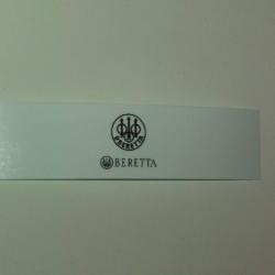 Autocollant BERETTA ( double logo )