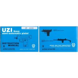 UZI pistol IMI 9mm manuel  pdf