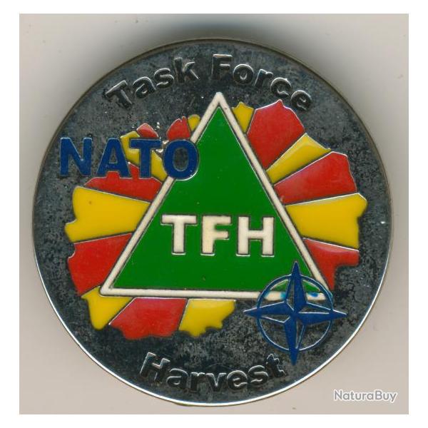 Militaire LEGION Macedoine NTO TFH 2001 Fabrication Locale Task Force