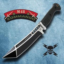 Couteau de Combat United Cutlery M48 Sabotage Tanto Fighter Acier 2Cr13 Manche Abs UC3016