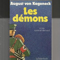 Les démons. august von kageneck. IIIe reich , ss , déportation, assez rare