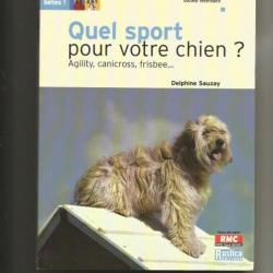 Quel sport pour votre chien ? agility , canicross , frisbee