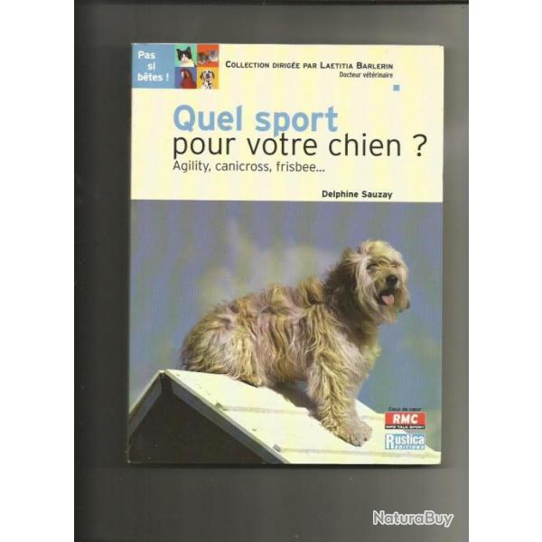 Quel sport pour votre chien ? agility , canicross , frisbee