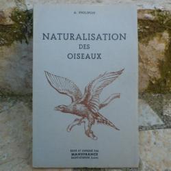 Livre MANUFRANCE "Naturalisation des oiseaux"