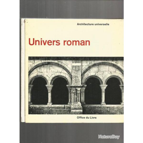 Univers roman. art architecture