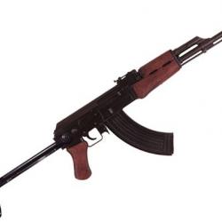 Réplique pour collectionneur de la AK  47  applée  KALASHNIKOV  crosse Métal pliable