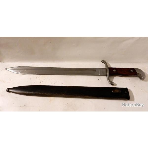 baionette  SABRE avec fourreau modele WEYESBZER KIRSCHAUM & CIE SOLIGEN ARGENTINE 1909