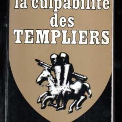 la culpabilité des templiers de g.legman suivie de l'innocence des templiers les templiers et le cu