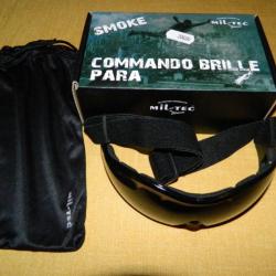 Lunettes-masque Commando Para Mil-Tec fumées