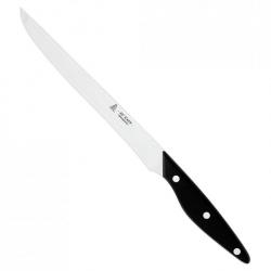 Couteau à découper "brasserie" noir- 21 cm