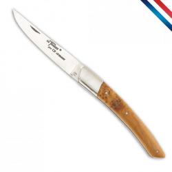 couteau de poche Le Thiers - 1 mitre inox - Genévrier - 12 cm