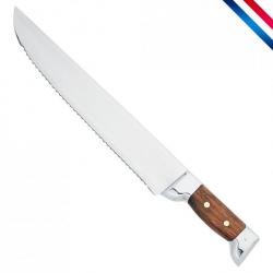 Couteau poissonnier pro à l'ancienne - Lame inox dentelée - 33cm