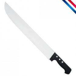 Couteau de poissonnier - Lame inox dentelée - 30 cm