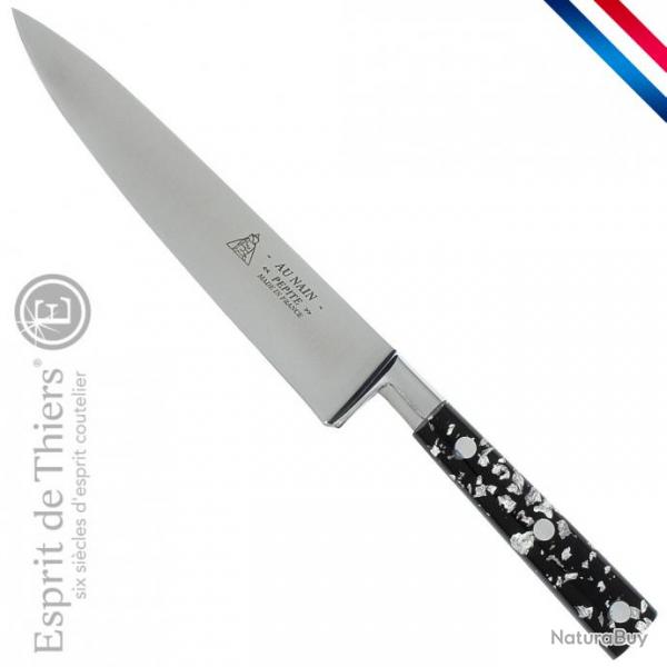 Couteau de cuisine "ppite",  feuilles d'argent - 15 cm