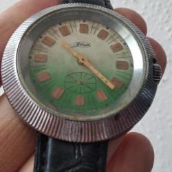 ZIM "CHAYBA" MONTRE MÉCANIQUE ANCIENNE GRAND BOITIER MADE IN URSS 1970-1980