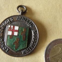 vintage medaille LONDON SCHOOLS ATHELTIC ASSSOCIATION