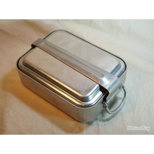 ARMEE FRANCAISE - Gamelle rectangulaire en 3 parties VESOUL 1960 SDC25GAM002