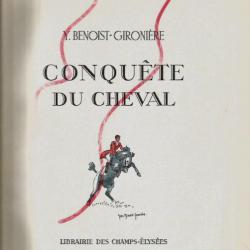 conquête du cheval de benoist gironière yves