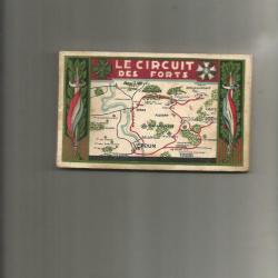 Guerre 1914-1918. le circuit des forts. verdun  carnet de 20 cartes postales anciennes