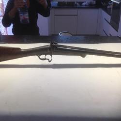 Fusil à chiens a broche en calibre 16 bernard modele Luxe