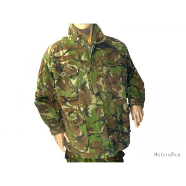 Veste militaire originale Anglaise camo woodland Taille 52 LM 55