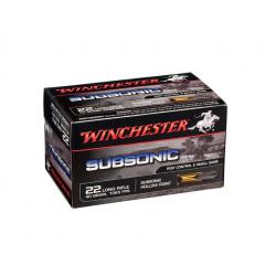 Balle Winchester 22 LR Hollow Point Subsonic