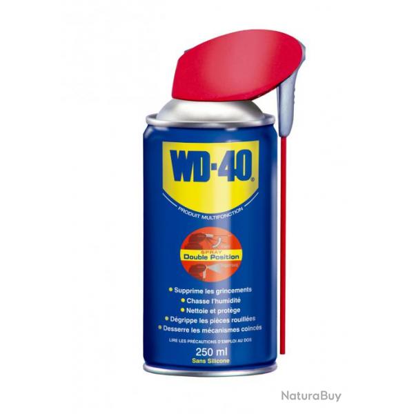 WD40 en spray avec tte pro 2 jets - 250 ml