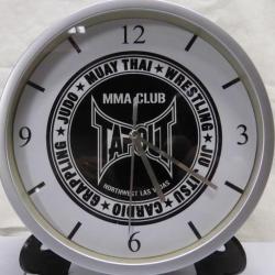 Pendule murale horloge 20cms TAPOUT MMA 1 ( boxe combat freefight arts martiaux