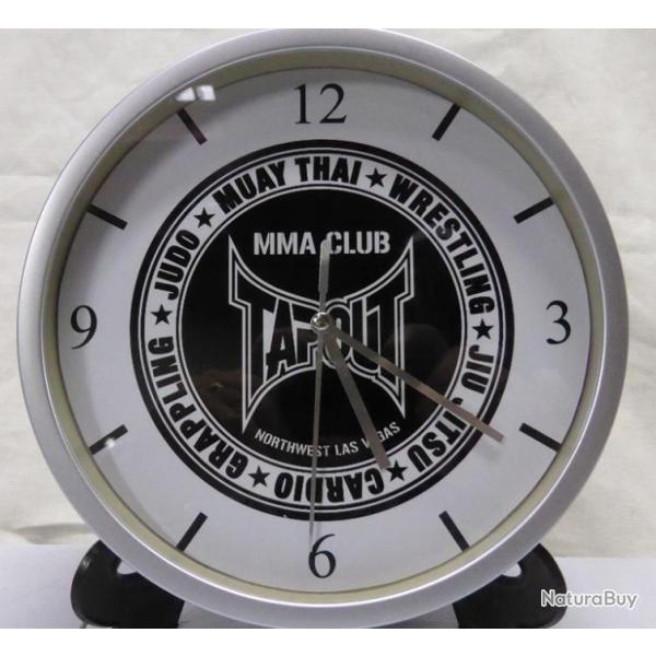 Pendule murale horloge 20cms TAPOUT MMA 1 ( boxe combat freefight arts martiaux