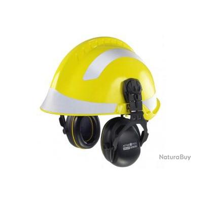 Casque De Sécurité V-Gard 200 MSA - Visière Courte, Ventilé, Conforme EN397 - Pour Zones ATEX (Rouge, Bleu, Vert, Orange)
