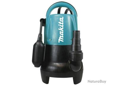 Makita Pompe Vide Cave à Eau Chargée 400 W 140lh Pf0410