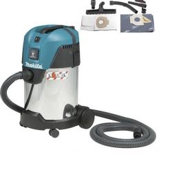 Aspirateur eau et poussière 30l 1000W 210 mbar Cuve Inox VC3011L Makita