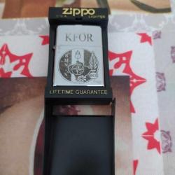 BRIQUET A ESSENCE ZIPPO KFOR OTAN KOSOVO