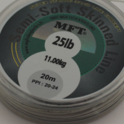 MFT® - Semi Soft Skin Leader 20m - 25lbs