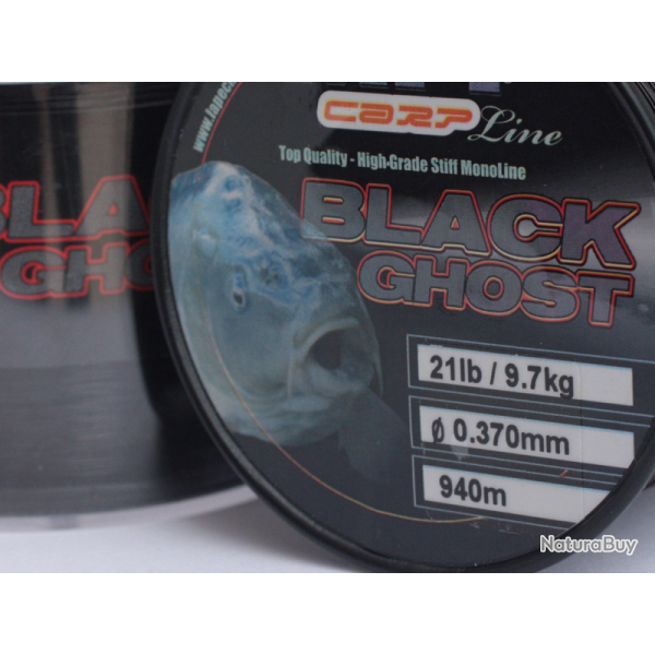 MFT - Nylon CARPE - Black Ghost 0.370 mm