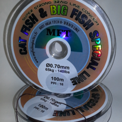 MFT® - Tresse Ø0.50mm-50kg-110lbs-100m - Cat Fish & Big Fish Special Line