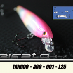 ARIGATO® - Leurres durs - TANGOO-AGO-001 L25