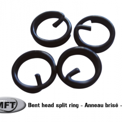 MFT® - Bent head split ring - Anneau Brisé - Rond