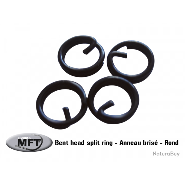 MFT - Bent head split ring - Anneau Bris - Rond