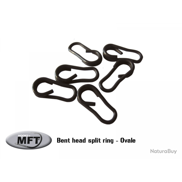 MFT - Bent head split ring - Ovale taille # S