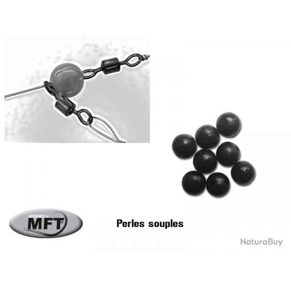 MFT - Perles souples  8mm