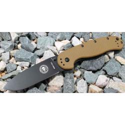 Couteau ESEE Avispa Coyote Brown Blade Acier AUS-8 Manche FRN Frame Lock BRK1301CBB