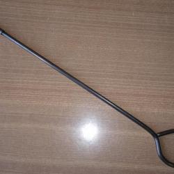 Baguette de nettoyage reglementaire pour PM Thompson  acier noir US WW2 42 CM
