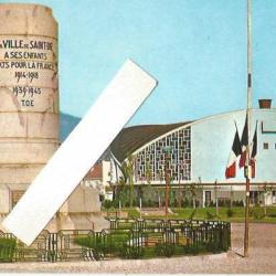 saint-dié cpm , monument aux morts  carte moderne couleur . guerre 1914-1918 , 1939-1945 , toe