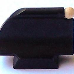 Guidon Transversal visée blanche, bord arrondi  10mm