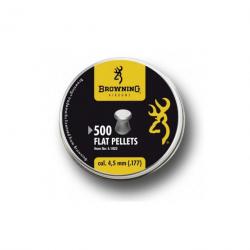 PLOMB  Carabine BROWNING   « PLAT » 4.5 mm  Boite de 500